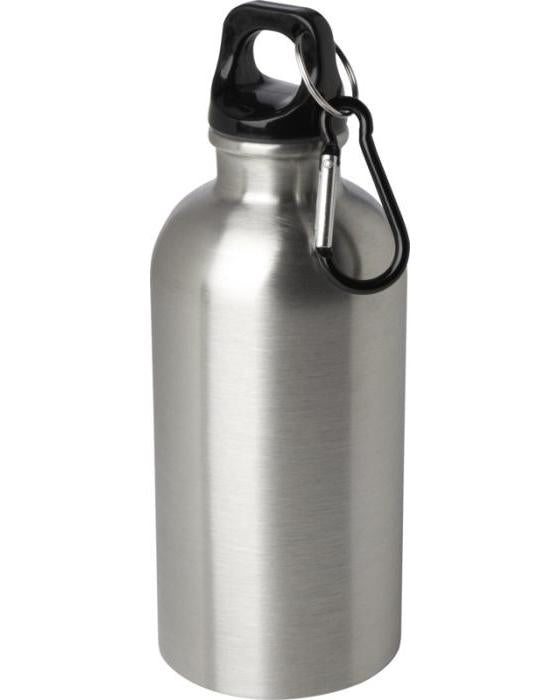Oregon 400ml recycled stainless steel water bottle with carabiner