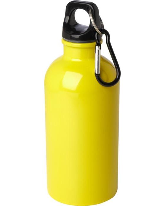 Oregon 400ml recycled stainless steel water bottle with carabiner